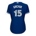 thumbnail image 1 of Women's Randal Grichuk Toronto Blue Jays MLB Cool Base Replica Away Jersey, 1 of 2