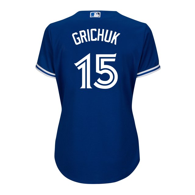 Women's Randal Grichuk Toronto Blue Jays MLB Cool Base Replica Away Jersey