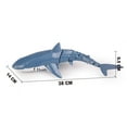 thumbnail image 2 of Remote Control Shark Toy 2.4GHz RC Shark for Swimming Pool Spray Water with LED Lights, 2 of 8