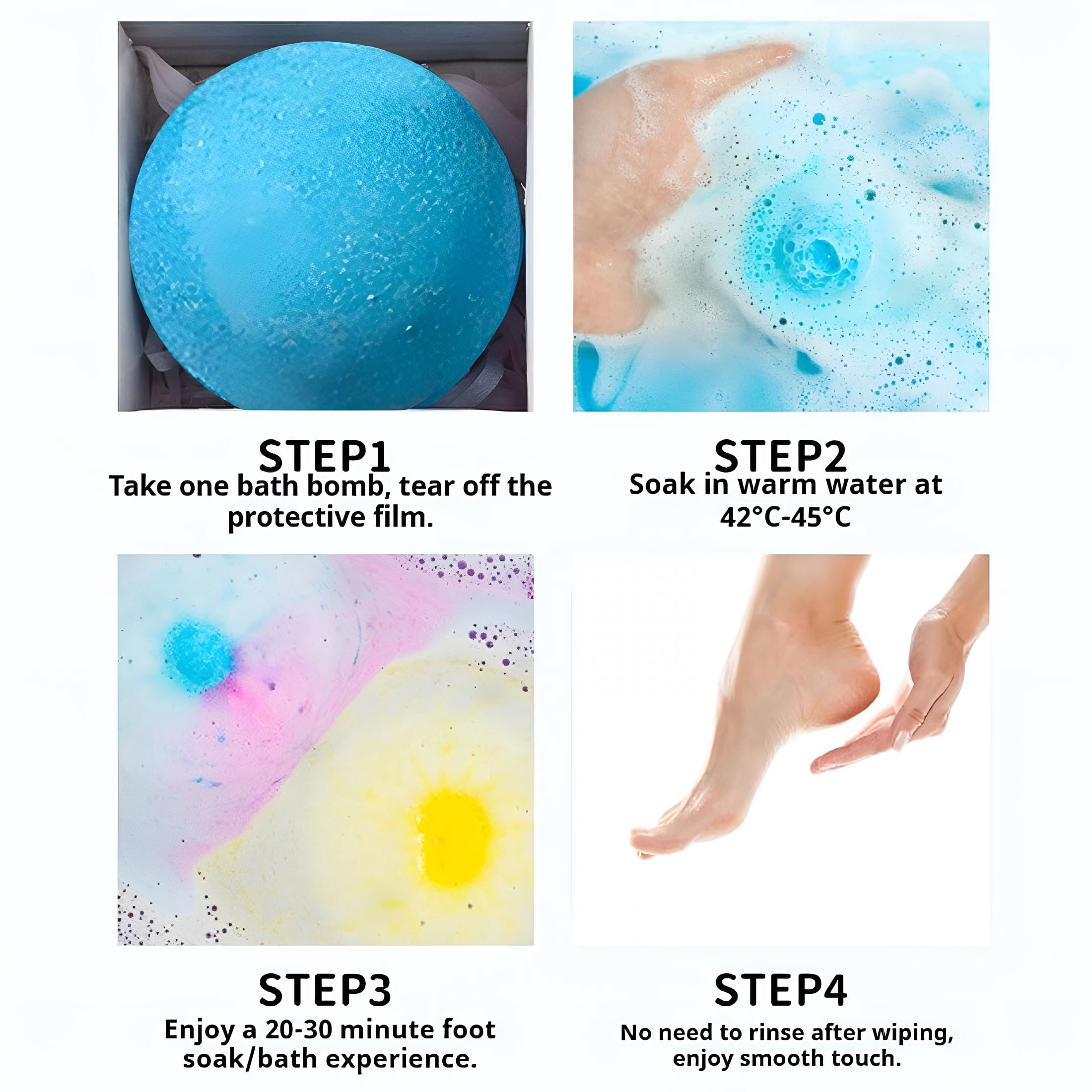 RAGUPEL Bath Bombs Gift,Splashy Rainbow Hatching Bubbly Buddies,Natural Bubble Treasure Gift Set with Mega Bubbles&Surprise Inside 12 Pcs Toys,Easter Basket Stuffer-Floral Fragrance