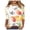 Beige, variant on Womens Summer Tops Women's T-Shirts and Casual Floral Print Round Neck Top with Button Detail Loose Fit Short Sleeve Shirt for Everyday Wear Purple L
