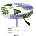 thumbnail image 4 of Lsque Vintage Flower Round Bar chair cushion covers Velvet Fabric Premium Comfort Protects from Scratches and Stains for 14-17 Inch Chair- 14 inch, 4 of 7