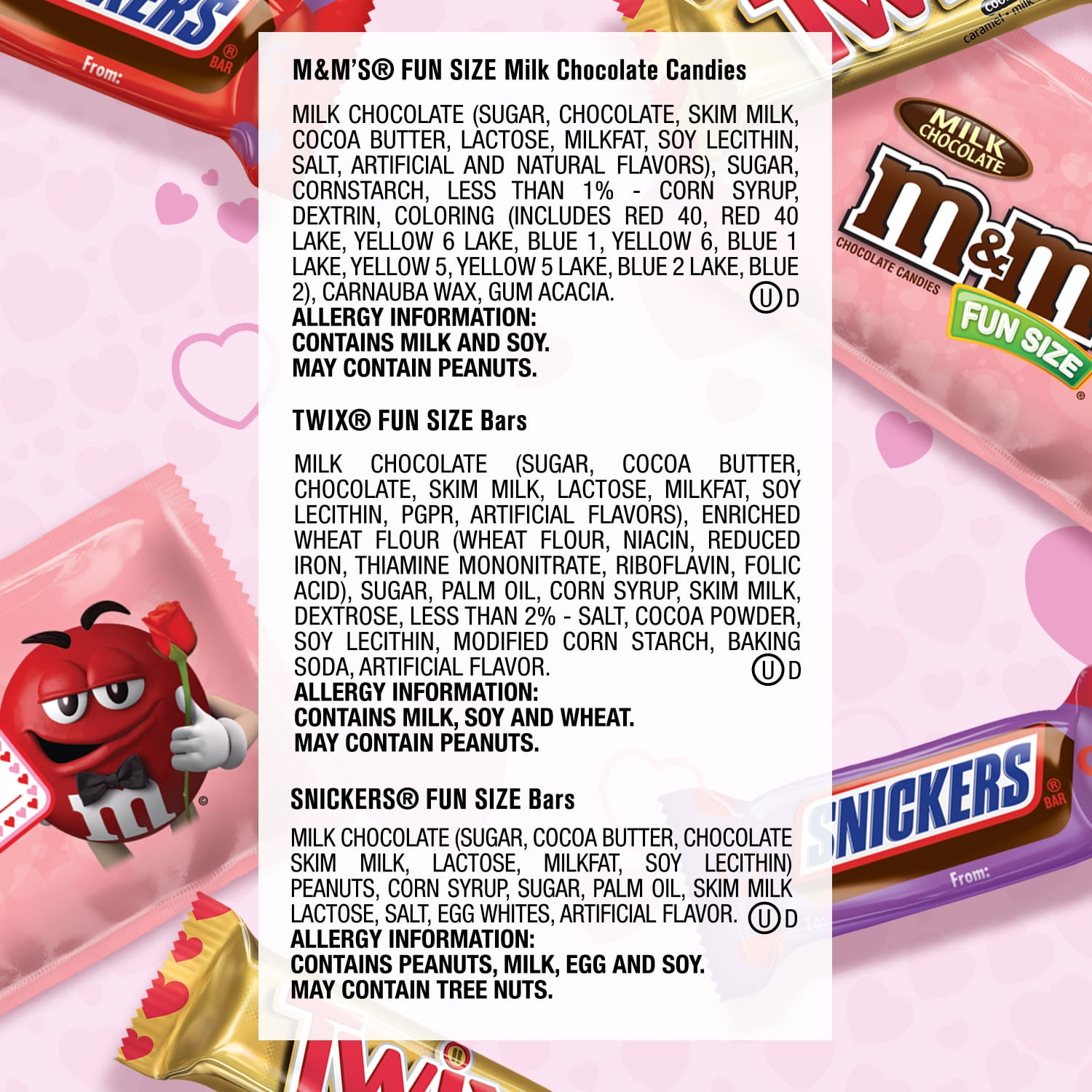 M&M's ® Valentine's Day Chocolate Exchange Packs - 27 Pc.