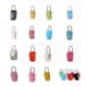 thumbnail image 4 of Kenally Office 4-digit Combination Lock Camping Business Locker Trip Accessories Suitcase Luggage Security Gate Door Resettable Padlock Herramientas y ferretería Blanco plateado, 4 of 6