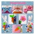 thumbnail image 6 of Ayieyill Easter Decorations, 2 Pcs Easter Bunny Plush, 11’ Spring Swedish Tomte Easter Gnomes Plush for Home Table and Gift(Rainbow), 6 of 6