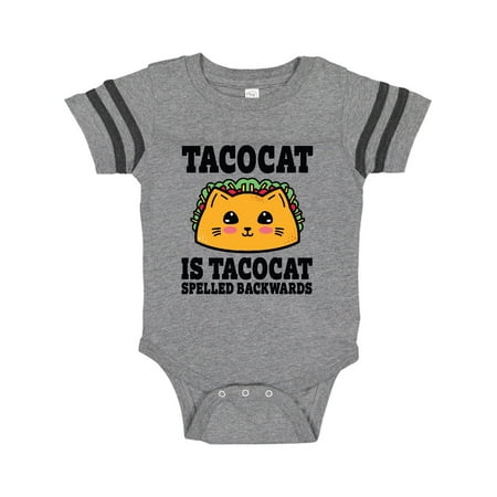 

Inktastic Tacocat is Tacocat Spelled Backwards Cinco De Mayo Gift Baby Boy or Baby Girl Bodysuit