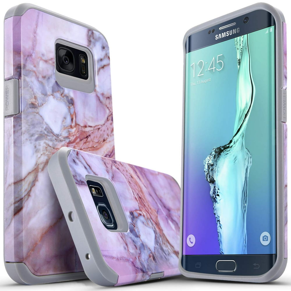 Samsung Galaxy S7 Edge Case, (Not Fit Galaxy S7, S7 Active), Heavy Duty