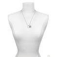 thumbnail image 3 of Delight Jewelry Silvertone You Are More Loved Infinity Ring Silvertone Script Initial Disc - L - Charm Necklace, 20"+3", 3 of 4