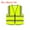 Green, variant on Uxcell Reflective Safety Vest, Large High Visibility Security Vests with Front Pocket Zipper for Men Women, Green