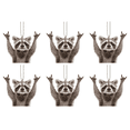 thumbnail image 1 of Llavero Con Oso Mapache Acrílico Dibujos Animados Accesorios Regalos, 1 of 4