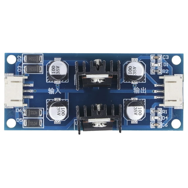 Module Stabilisé en Tension, TO220 Puce Tension de Bruit Inférieure Carte de Régulation Dissipation de Chaleur pour une Alimentation Électrique de Haute Précision 5V DC 8-15v AC 6 12v, 12v DC 15 24v AC 12-18v, 15v DC
