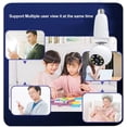 thumbnail image 3 of 2MP 1080P Wireless Lightbulb Powered PTZ Security Camera with E27 Bulb Connector, Motion Auto Tracking, Two Way Audio, Night Vision, 2.4ghz WiFi IP PTZ CCTV Camera, 3 of 9
