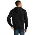 thumbnail image 2 of District  Perfect Weight  Fleece Full-Zip Hoodie DT1103 - 4XL Jet Black, 2 of 4