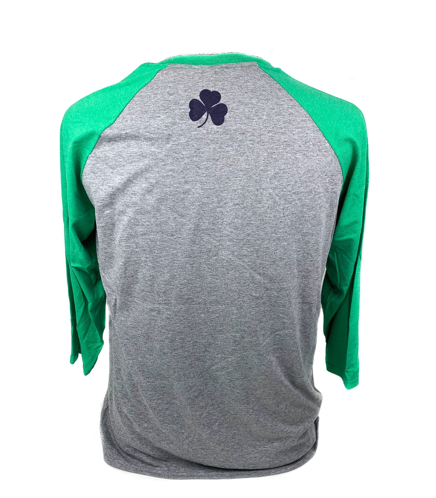 Irish Green & Gray 3/4 Sleeve T-Shirt - XXL