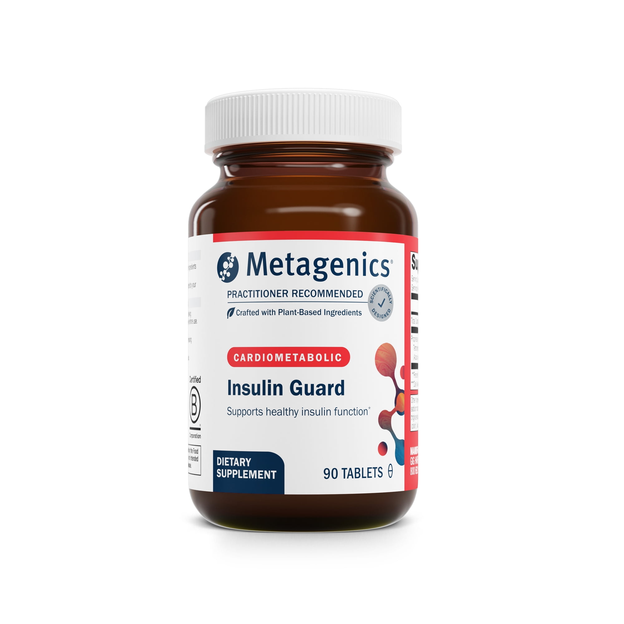 Metagenics Insulin Guard - Selective Kinase Response Modulators - Support Healthy Metabolism - Vegetarian, Gluten-Free & Non-GMO - Acacia Nilotica & Tetrahydro Iso-Alpha Acids - 90 Tablets