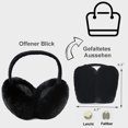 thumbnail image 2 of Calentadores de orejas de invierno, orejeras de invierno, orejeras de felpa plegables y extraíbles, protección cálida contra el frío, accesorios para el frío del invierno, orejeras para exteriores, 2 of 5