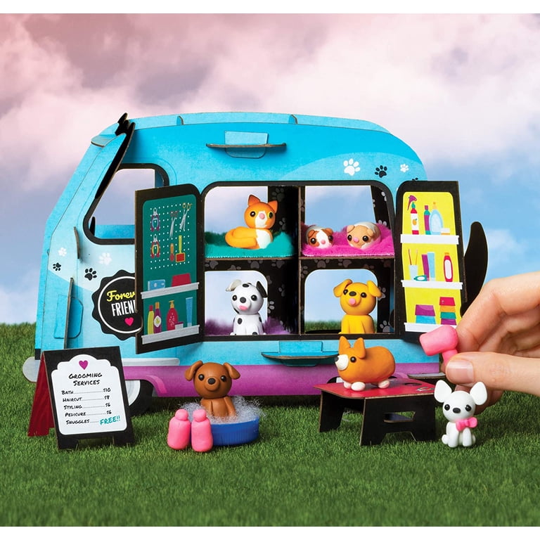 Klutz Mini Clay World Pet Adoption Truck Craft Kit, 15 Piece