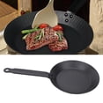thumbnail image 1 of Cast Iron Skillet Frying Pan, Non Stick Flat Tawa Roti Skillet Pancakes Frying Pan for Gas Induction Cooker Indoor Outdoor Use, 1 of 7