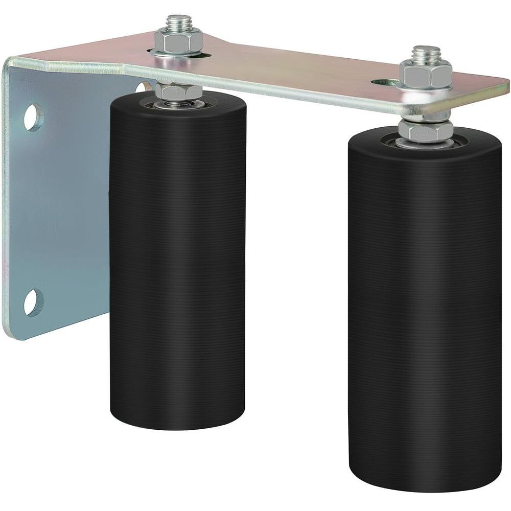 VEVOR Gate Roller Guide 6" Sliding Gate Black Nylon Roller Coloring