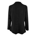 thumbnail image 2 of Corduroy Jacket Women Casual Double Breasted Blazer Jacket Plain Notched Long Sleeve Suit Coats Regular Fit Solid Work Office Business Longline Suit Jackets Ladies Autumn Winter, 2 of 6