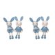 thumbnail image 3 of Kearding Crochet Kit for Beginner Cute Rabbits Hook, Accessories Includes Yarn, Azul 2Conjunto, 3 of 6