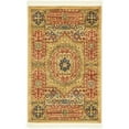 thumbnail image 1 of Unique Loom Austin Vintage Area Rug 2' x 3' Rectangular Light Blue/Tan, 1 of 2
