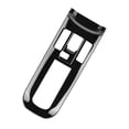 thumbnail image 1 of Cubierta del panel de cambios del coche, molduras interiores, piezas de reparación resistentes a los arañazos, accesorios negro brillante, 1 of 9