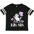thumbnail image 3 of Inktastic Big Sis Unicorn Sister Announcement Girls Toddler T-Shirt, 3 of 5