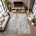 thumbnail image 7 of Addison Rugs Mayfield Premium Machine Washable Transitional Modern Brown Rectangle Rug, 3' x 5', 7 of 7