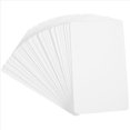 thumbnail image 3 of Blank White Cardboard paper Tarjeta de Mensaje Tarjetas Visita Word Regalo DIY Acerca 100 piezas (), 3 of 5
