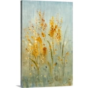 Great BIG Canvas | "Spray of Wildflowers I" Canvas Wall Art - 24x36