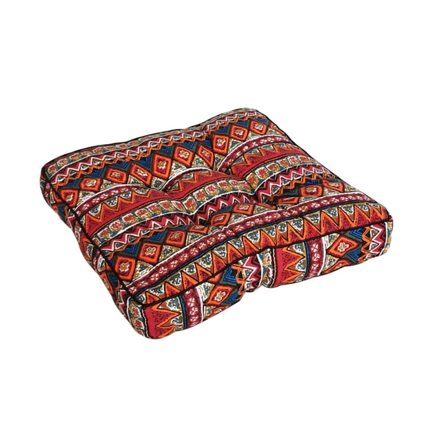 Cushions For Living Room 40 cm x 40 cm x 10 cm Polyester Window Butt Lazy Back Cushion Multicolor