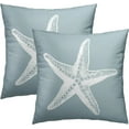 thumbnail image 3 of Navy Blue Pillow Covers 24x24 Inch Marble Silver Abstract Striped Throw Pillow Cases Elegant Comfort Luxury Modern Decor for Home Bedroom Living Room Sofa Square Cushion Cover, Set of 2, 3 of 6