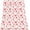 Love Valentine, variant on Love Valentine Throw Blanket, Boho Red and White Hearts Designed Super Soft and Warm Fleece Blanket, Fuzzy Soft Throw Blanket for Couch Bed Sofa, 30" x 40"
