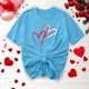 thumbnail image 5 of Camisetas de Manga Corta para Mujeres, Camiseta de Cuello Redondo Impresa de Moda, Primavera Y Verano Casual, 5 of 8