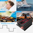 thumbnail image 4 of BAOKALER 550-Watt Continuous 4000-Watt Surge Pure Sine Wave Power Inverter, 4 of 7