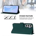 thumbnail image 3 of For Samsung Galaxy A05s 4G Case Solid Color Wallet Leather Phone Cover with Strap - Lemon, 3 of 5