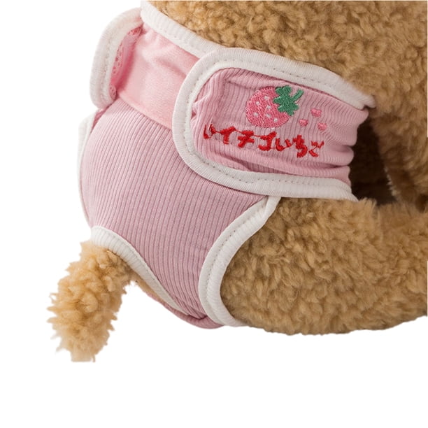 Pantalones Fisiológicos Suaves Para Mascotas, Pañales Ajustables Para Perros Femeninos, Pantalones Sanitarios Para Mascotas A Prueba De Fugas Monstrate PT002712-15
