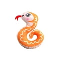 thumbnail image 2 of Snake Toy Small Size Stuffed Animals for Halloween Pranks Game Toy Couch Pillow Stuffed Animals Snake, 2 of 11