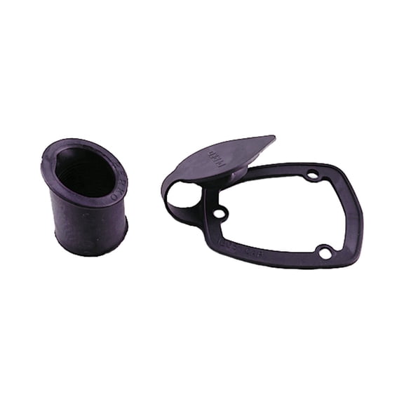 Perko 0484DP0BLK Cap & Gasket for 0447DP1CHR Fishing Rod Holder