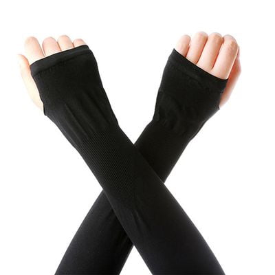 Fany Uv Sun Protection Arm Sleeves Cooling Compression Sleeves With Hand Cover Shield For Men And Women For Basketball Running Cycling Walmart Canada