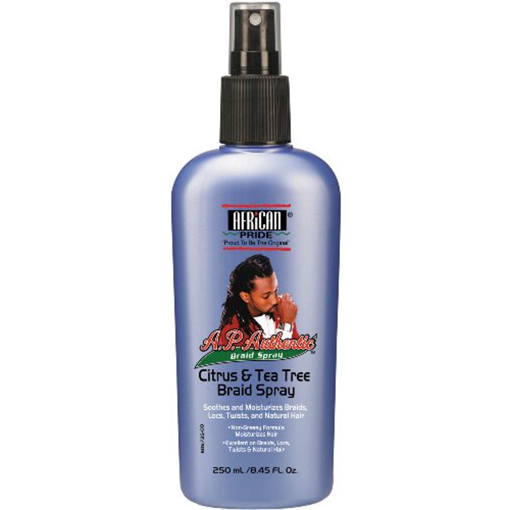African Pride Authentic Citrus & Tea Tree Braid Spray