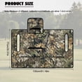 thumbnail image 7 of Xoenoiee Green Hunting Camo Print Golf Cart Seat Covers, Golf Cart Seat Towel Blanket with 4 Front Pockets & Nonskid Bottom Fits for EZGO and More 2 Person Seats Golf Carts, 7 of 7