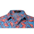 thumbnail image 3 of SSLR Mens Hawaiian Shirts Causal Short Sleeve Button Down Shirts, 3 of 7