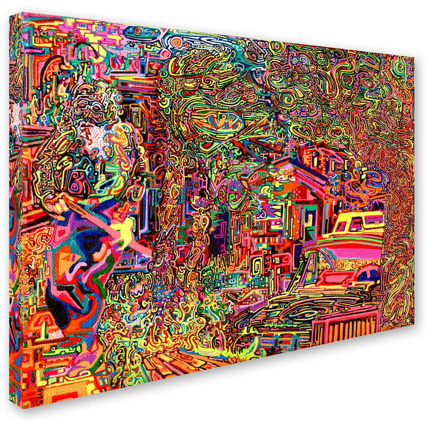 Trademark Fine Art "One Inch Further" Canvas Art by Josh Byer