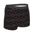 thumbnail image 2 of KLL Red Poker Men's Cotton Boxer Briefs Underwear-X-Large, 2 of 8