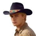 thumbnail image 4 of Chapeau de Cowboy Style Western pour Usage Quotidien à la Maison avec Design Classique et Attrait Intemporel, 4 of 5