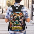 thumbnail image 5 of My Hero Academia Backpack, Anime Travel Laptop Backpack, Casual Daypack For College School, Back To School Gift For Men & Women,Unisex Computer Bag Fits 16 Inch Notebook, 5 of 8