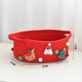 thumbnail image 3 of Gift Baskets Cotton Rope Baskets Storage Toy Snack Baskets Red, 3 of 5