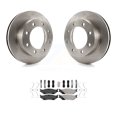 thumbnail image 1 of Transit Auto Front Disc Brake Rotors and Semi-Metallic Pads Kit for Car Ford F-550 Super Duty F-450 K8A-104526, 1 of 11